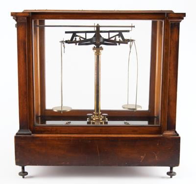 Lot #177 Brass Apothecary/Gold Scale by Henry Troemner Scale - Image 2