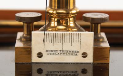 Lot #177 Brass Apothecary/Gold Scale by Henry Troemner Scale - Image 5