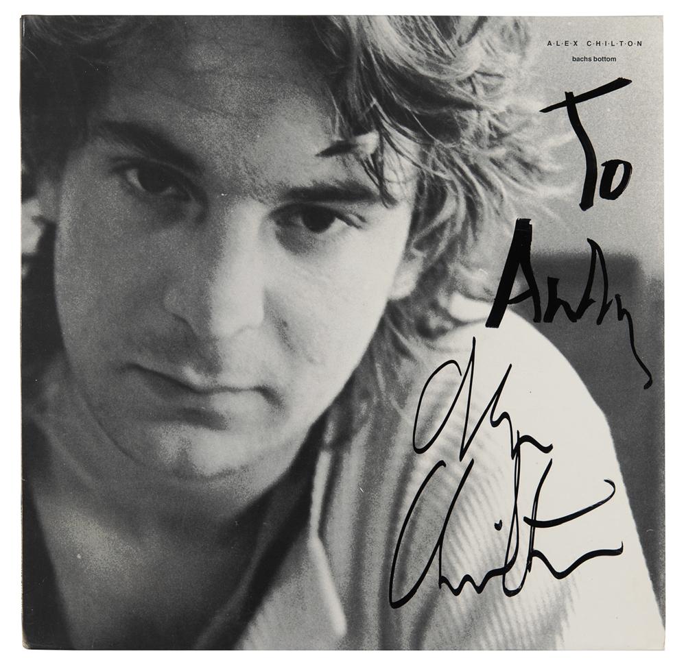 Alex Chilton Signed Album | RR Auction