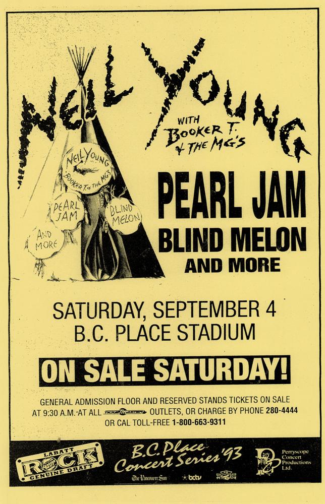 Live on Air / Pearl Jam ＆ Neil Young Pearl Jam, Neil Young, Pearl Jam live review, Neil Young