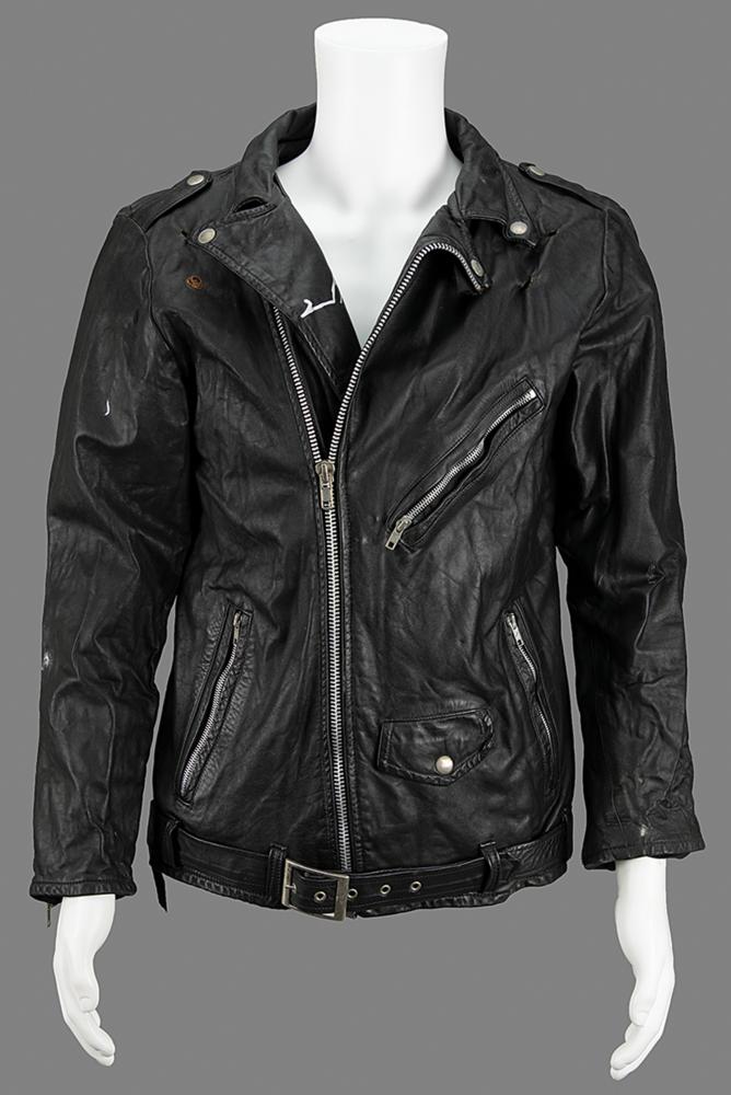 Joey Ramone's Stage-Worn Leather Jacket
