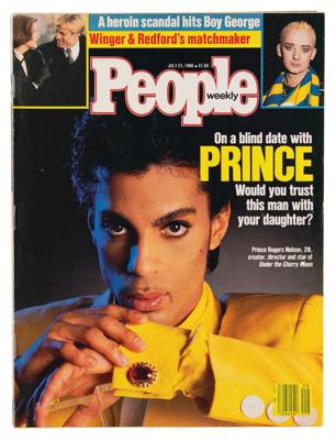 Lot #3617 Prince's Personally-Owned 1986 People