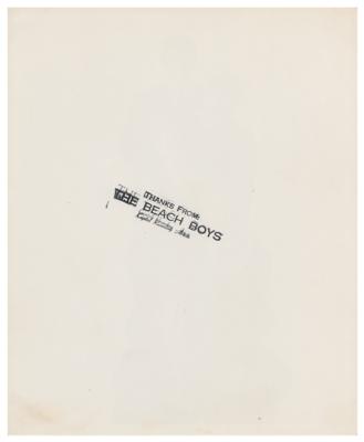 Lot #3184 The Beach Boys Original Publicity Photograph (1962) - Image 2