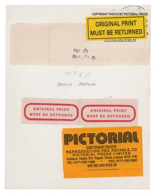 Lot #3198 Janis Joplin Original Photograph (1968) - Image 2