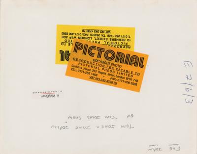 Lot #3201 Janis Joplin and Tom Jones Original Photograph (1969) - Image 2