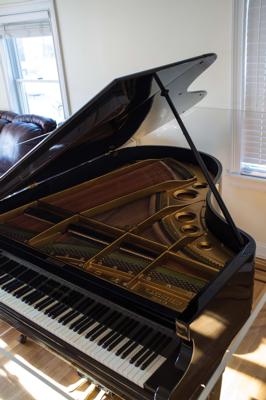 Lot #3246 Billy Joel's Stage-Used C. Bechstein Model M Grand Piano - Image 4