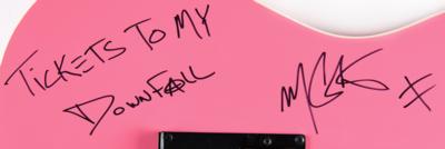 Lot #3654 Machine Gun Kelly Signed Guitar - Image 3