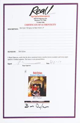 Lot #3043 Bob Dylan Signed Album - Image 6