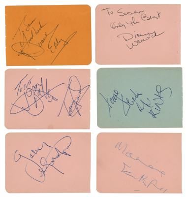 Lot #3179 1960s Musicians Autograph Collection - Image 1