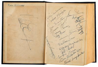 Lot #3120 Jazz Legends: Hot Discography Multi-Signed Book - Image 2