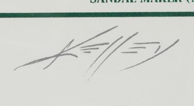 Lot #3100 Grateful Dead Limited Edition Oversized Lithograph Signed by Stanley Mouse and Alton Kelley - Image 3