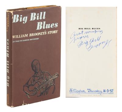Lot #3128 Big Bill Broonzy Signed Book - Image 1