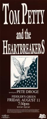 Lot #3384 Tom Petty and the Heartbreakers (2) Original Concert Posters - Image 2