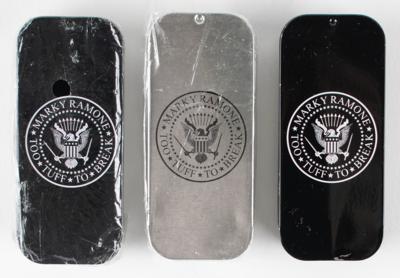 Lot #3421 The Ramones Promotional Sunglasses and (3) Condom Packs - Image 1