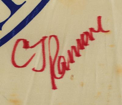 Lot #3416 The Ramones Signed Logo Flag - Image 4