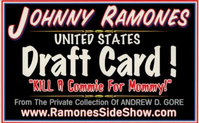 Lot #3402 Johnny Ramone's 1967 U.S. Selective Service Draft Card - Image 4