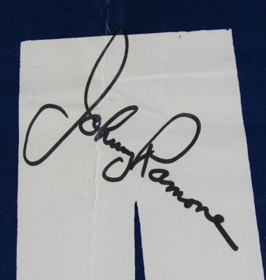 Lot #3401 Johnny Ramone's Band-Signed Ramones Concert Poster with Handwritten Letter - Image 2