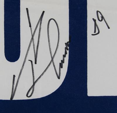 Lot #3401 Johnny Ramone's Band-Signed Ramones Concert Poster with Handwritten Letter - Image 4