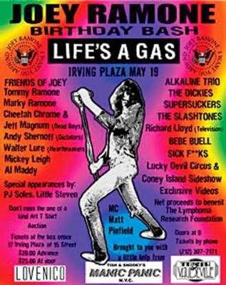 Lot #3411 Joey Ramone 2004 Birthday Bash Promotional Cap - Image 5