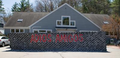 Lot #3398 The Ramones: Arturo Vega Hand-Painted Stage Backdrop from Adios Amigos Tour - Image 2