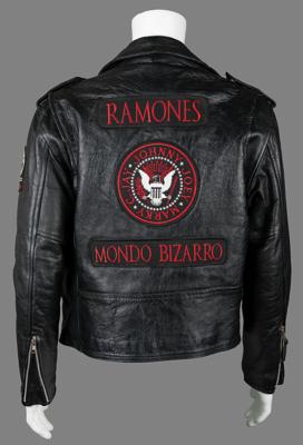 Lot #3399 Johnny Ramone's Promotional Mondo Bizarro Leather Jacket - Image 4