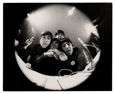 Lot #3018 Beatles 1964 Original Photograph Miami Press Conference - Image 1