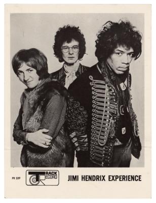 Lot #3064 Jimi Hendrix Experience 1967 Tracks Records Promotional Card - Image 1