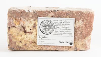 Lot #3015 Beatles: Cavern Club Brick