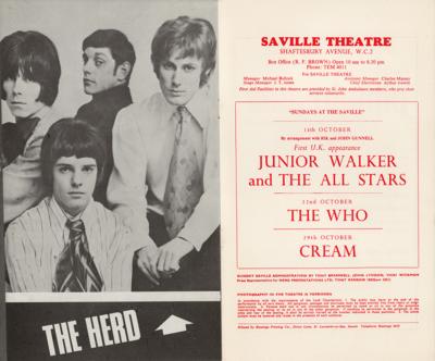 Lot #3056 Jimi Hendrix Experience 1967 'Sundays at the Saville' Program and Ticket Stub - Image 5