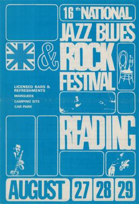 Lot #3257 AC/DC and Rory Gallagher: 16th National Jazz Blues Rock Festival Handbill (1976) - Image 1