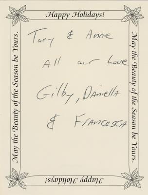 Lot #3451 Guns N' Roses: Gilby Clarke Autograph Letter Signed with (4) Signed Photos and Xmas Card - Image 4