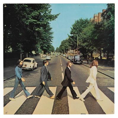 Lot #3016 Beatles (5) Abbey Road Photographs by