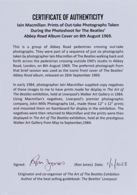 Lot #3016 Beatles (5) Abbey Road Photographs by Iain Macmillan - Image 3