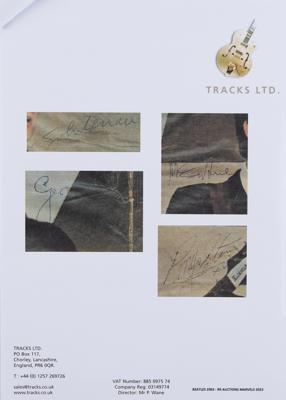 Lot #3004 Beatles Signed Magazine Poster (1963) - Image 10