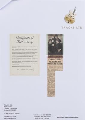 Lot #3004 Beatles Signed Magazine Poster (1963) - Image 12