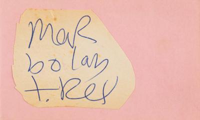 Lot #3171 Rock Guitarist Autograph Book: Harrison, Bolan, Townshend, Gilmour, and More - Image 2