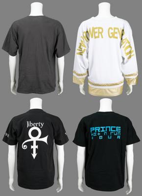Lot #3643 Prince (4) Paisley Park and Tour Shirts - Image 2