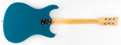 Lot #3434 Johnny Ramone's Signed and Rehearsal-Used Blue Mosrite Electric Guitar - Image 6