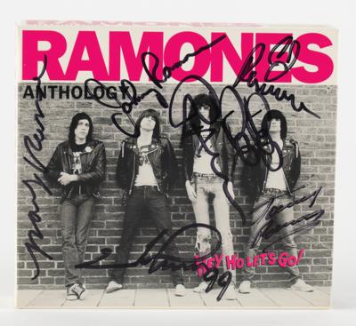 Lot #3436 Ramones Signed CD Box Set - Image 1