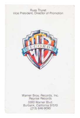 Lot #3532 Prince 1976 Warner Bros. Demo Tape (Resulted in His First Contract) - Image 8