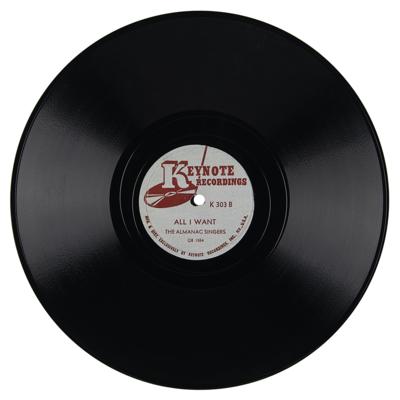 Lot #3162 Woody Guthrie and Pete Seeger Signed Album - Image 9