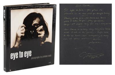 Lot #3249 Graham Nash Signed Book with Handwritten Lyrics to 'Our House' - Image 1