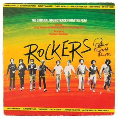 Lot #3252 Peter Tosh Signed Album - Image 1
