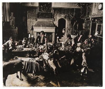Lot #3067 Rolling Stones Original Hand-Retouched Oversized Gatefold Album Cover Art for Beggars Banquet - Image 1