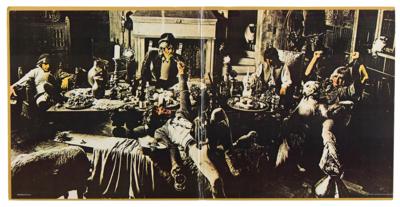 Lot #3067 Rolling Stones Original Hand-Retouched Oversized Gatefold Album Cover Art for Beggars Banquet - Image 3
