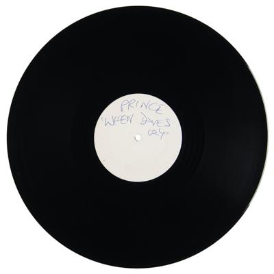 Lot #3541 Prince 'When Doves Cry' Test Pressing - Image 1
