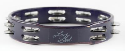 Lot #3547 Prince's 'Purple Rain Tour' Rehearsal-Used Tambourine - Image 1