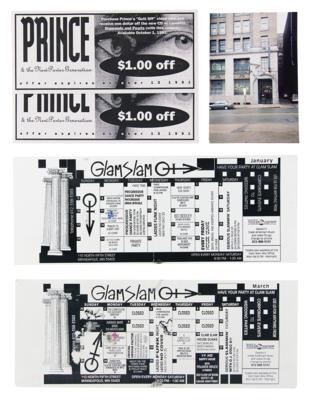 Lot #3646 Prince Glam Slam Nightclub Ephemera - Image 1