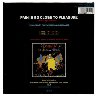 Lot #3695 Queen: Freddie Mercury Signed 45 RPM Single Record - Image 2