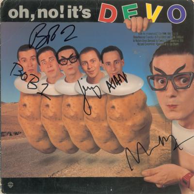 Lot #3472 Devo Signed Album - Image 1